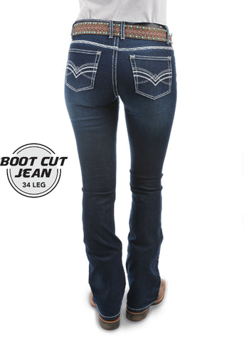 JEANS PURE WESTERN HANNAH BOOTCUT 34"