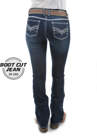 JEANS PURE WESTERN HANNAH BOOTCUT 32"