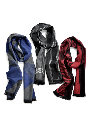 Scarf Thomas Cook Winter - Navy/grey