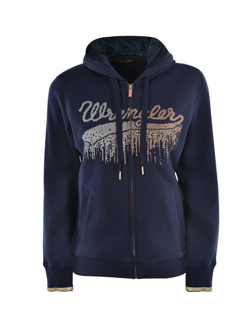 WRANGLER WOMENS RAELYNN ZIP HOODIE [SZ:10]