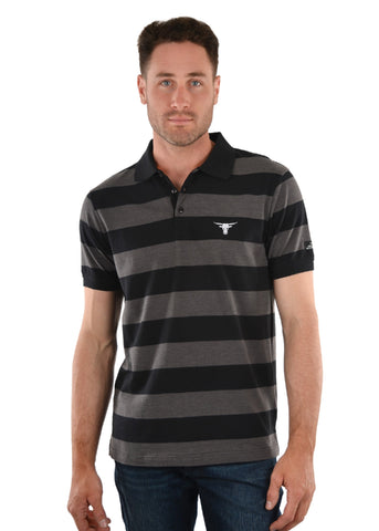 PURE WESTERN MENS MANNING POLO