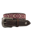 WRANGLER WOMENS DULCIE BELT - PLUM