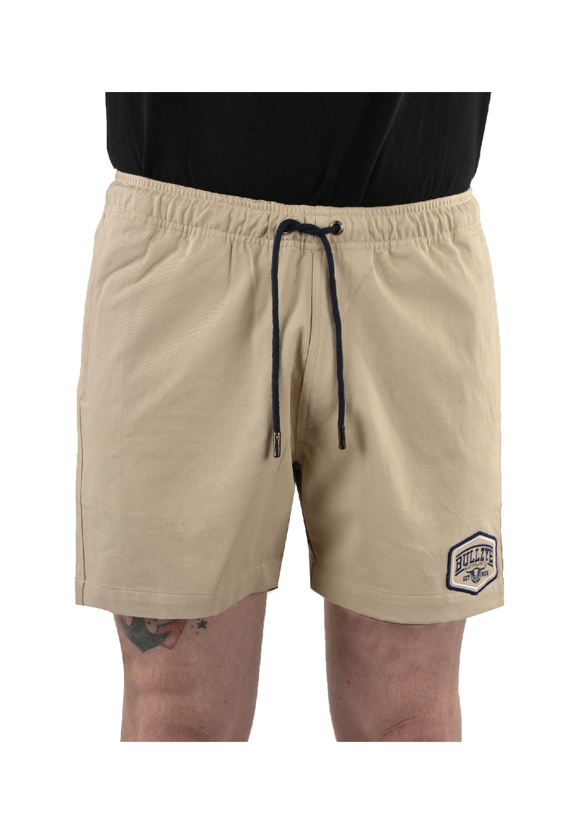 Shorts Bullzye Mens Drew Ruggers - Stone