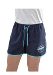 SHORTS BULLZYE WOMENS CLASSIC - NAVY/AQUA