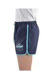 SHORTS BULLZYE WOMENS CLASSIC - NAVY/AQUA