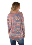 PURE WESTERN WOMENS ERIKA BATWING TEE