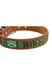 PURE WESTERN REECE DOG COLLAR - FOREST