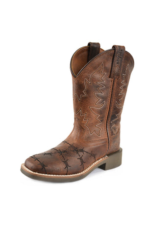 PURE WESTERN CHILDRENS CARSON BOOT