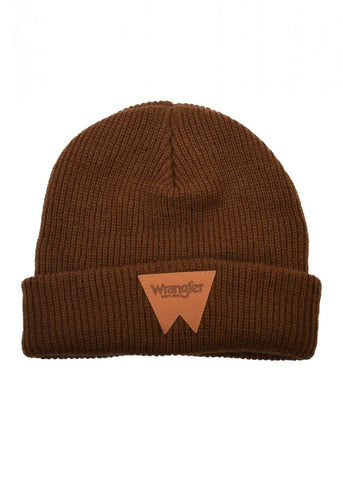 WRANGLER LOGAN BEANIE COFFEE