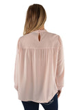 WRANGLER WOMENS VIRGO BLOUSE [SZ:10 CL:BLUSH]