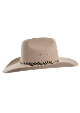 THOMAS COOK STATION WOOL FELT HAT PUTTY