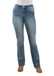 PURE WESTERN WOMENS JEMMA HI-WAIST BOOTCUT JEAN