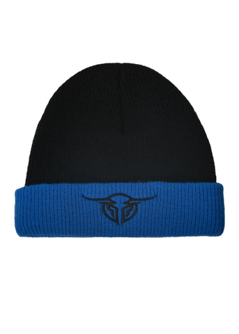 BULLZYE AUTHENTIC BEANIE BLACK/ROYAL