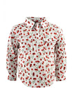 HARDSLOG REESE KIDS HALF PLACKET L/S SHIRT