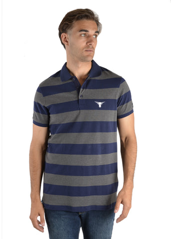 PURE WESTERN ROSS MENS S/S POLO
