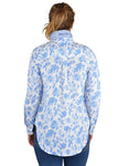 THOMAS COOK BONNIE WOMENS L/S SHIRT [SZ:8 CL:BLUE/WHITE]