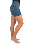 WRANGLER WOMENS ULTIMATE Q BABY BOOTY UP SHORTS