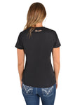 WRANGLER TASIA WOMENS TEE - BLACK