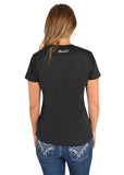 WRANGLER TASIA WOMENS TEE - BLACK