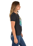 WRANGLER TASIA WOMENS TEE - BLACK