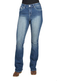 PURE WESTERN WOMENS ABBI HI-WAIST BOOTCUT JEAN