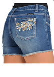 PURE WESTERN WOMENS DANA SHORT [SZ:6 CL:DUSK]