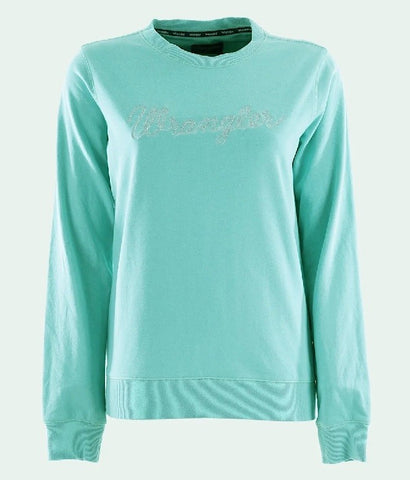 WRANGLER GREER WOMENS CREW - MINT