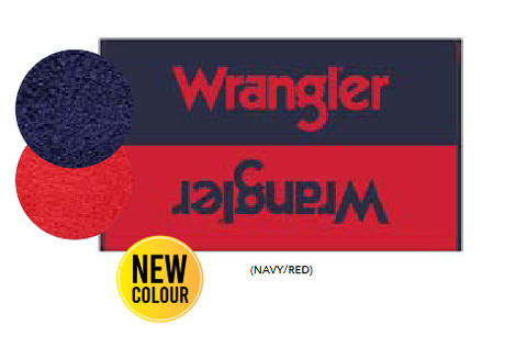 Wrangler Logo Towel - Navy/red 