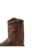 PURE WESTERN RYDER TODDLER BOOT - ANTIQUE BROWN