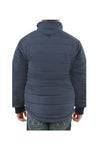 PURE WESTERN PATTERSON BOYS REVERSIBLE JACKET - NAVY