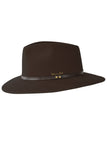 THOMAS COOK SUTTON WOOL FELT HAT - MULCH