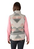 WRANGLER HARLENE WOMENS VEST - GREY/PINK