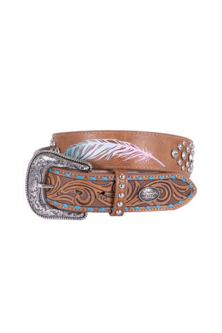 PURE WESTERN MAYLEN BELT - TAN