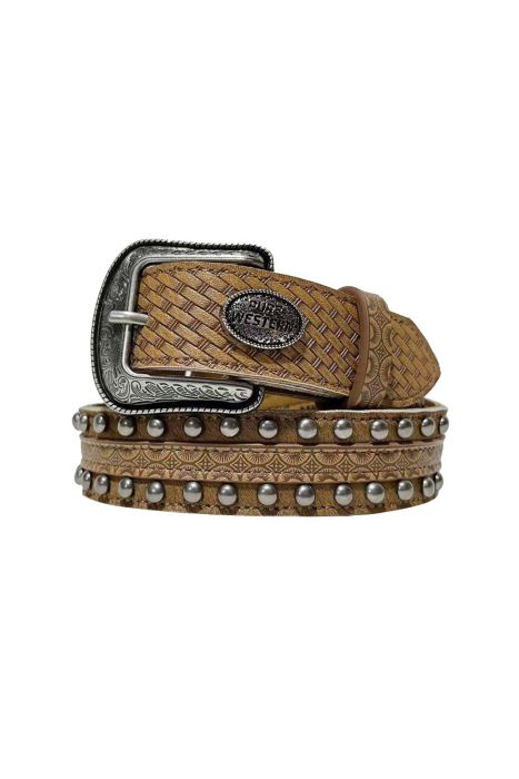 Pure Western Kids Glenn Belt - Tan