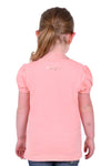 WRANGLER PAIGE GIRLS SHORT SLEEVE TEE - BLUSH