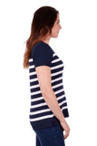 THOMAS COOK DELANEY WOMENS SHORT SLEEVE TEE - NAVY