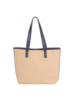 THOMAS COOK NATALIE TOTE BAG - CAMEL/NAVY