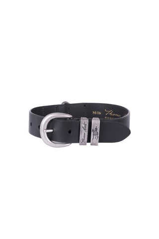 THOMAS COOK TWIN KEEPER DOG COLLAR - BLACK