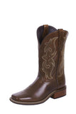 PURE WESTERN WOMENS PENDLETON BOOT - DARK BROWN [SZ:6]