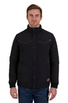 PURE WESTERN TOMMY MENS JACKET - BLACK [SZ:XS]