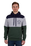 PURE WESTERN HOPKINS MENS HOODIE - NAVY/GREEN [SZ:M]