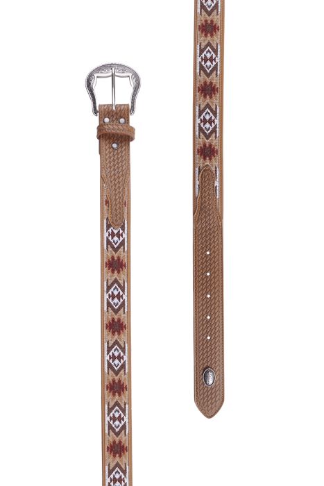 PURE WESTERN SASHA BELT - TAN [SZ:XS]