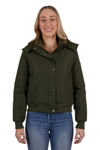 PURE WESTERN SHAYLA WOMENS JACKET - OLIVE [SZ:S]