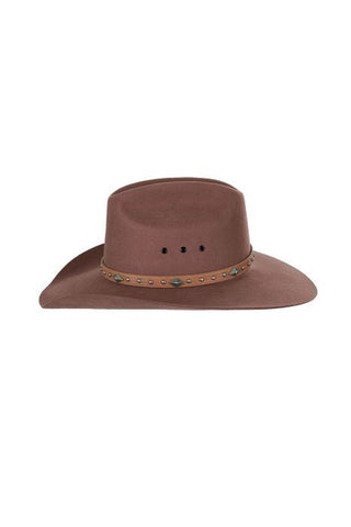PURE WESTERN TOBY HAT BAND - TAN 