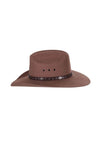 PURE WESTERN TOBY HAT BAND - CHOCOLATE 