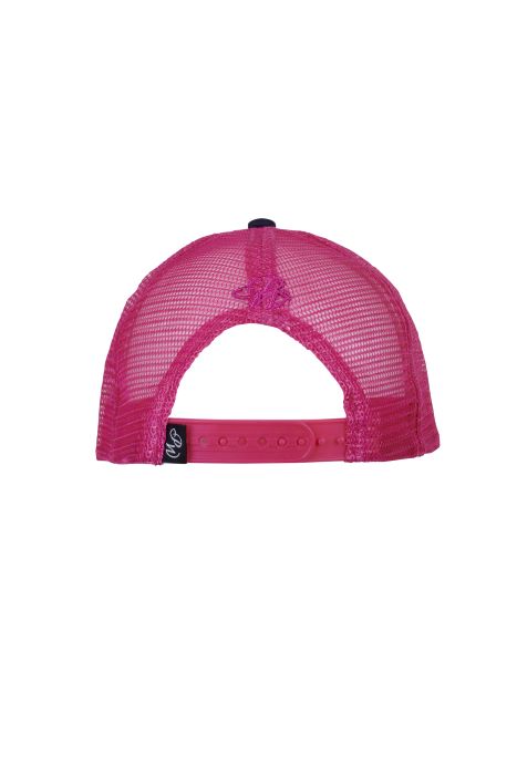 PURE WESTERN SYBIL TRUCKER CAP - PINK/NAVY 
