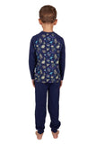 PURE WESTERN BENNY BOYS PJS - NAVY [SZ:8]