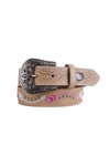 PURE WESTERN ARROW BELT - LIGHT TAN [SZ:XS]