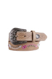 PURE WESTERN ARROW BELT - LIGHT TAN [SZ:XS]