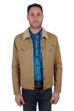 WRANGLER CAMERON MENS JACKET - STONE [SZ:S]